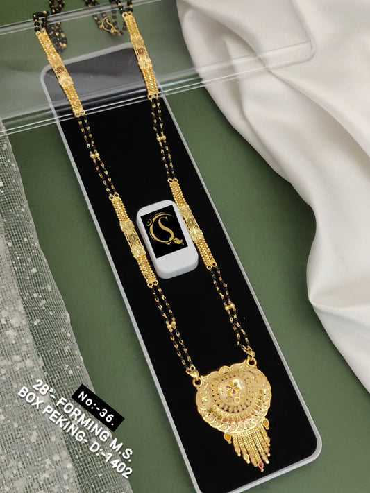 Forming long mangalsutra 022